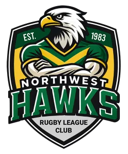 Northwest Hawks Rugby League Club logo